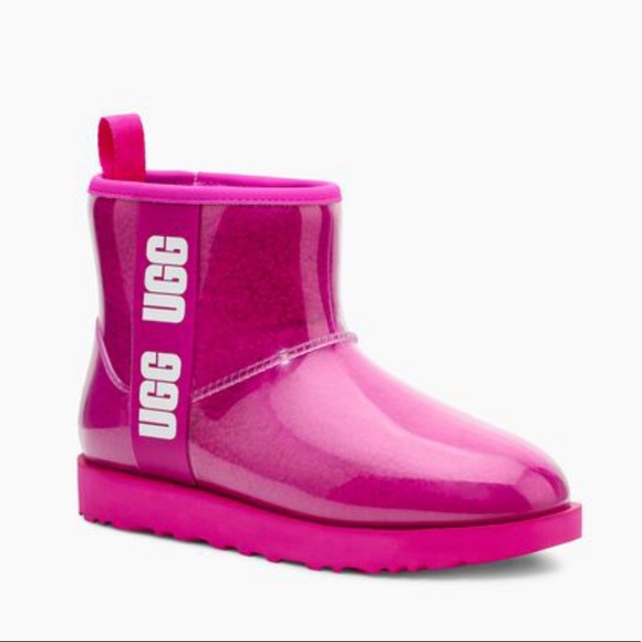 UGG Women’s Classic Clear Mini In Dragon Fruit - Picture 10 of 10